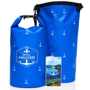 Rucsac impermeabil Outdoors MASTER 20L Albastru Royal Dry Bag